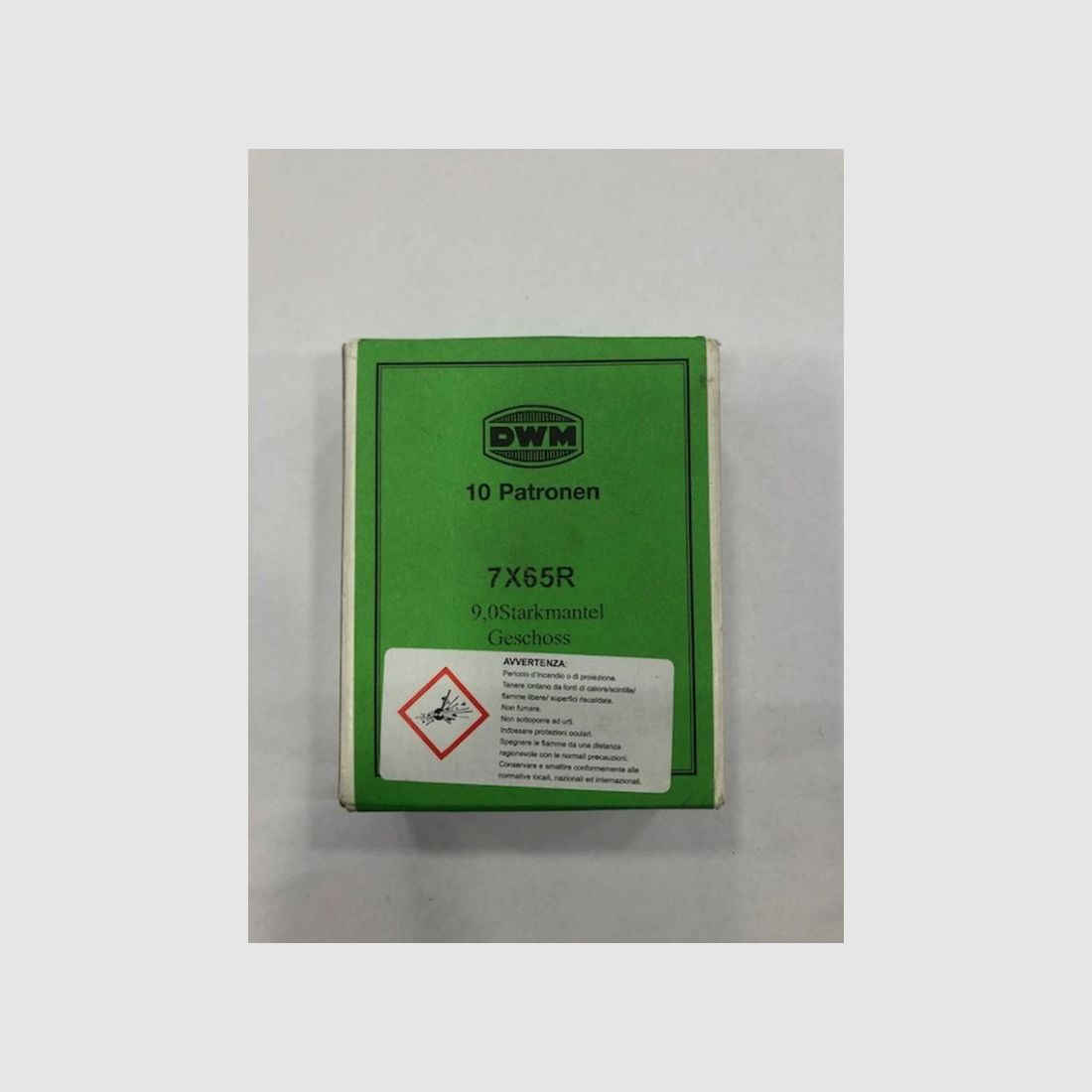DWM CARTRIDGES 7X65 R GR 139, image 1 of 2