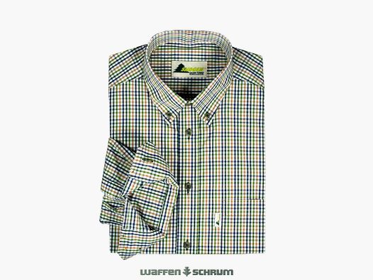 Skogen Hemd Button Down Natur / Bunt