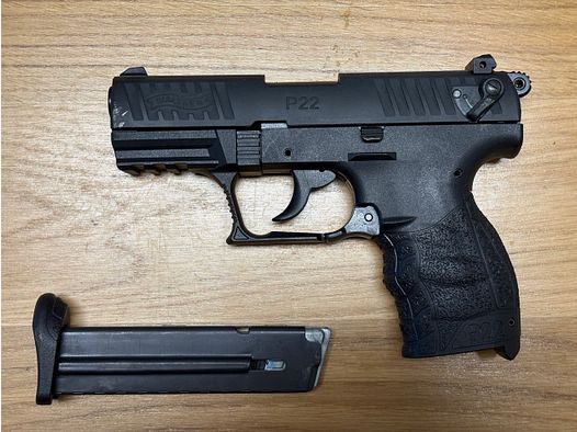 Walther P22Q 9mm P.A.K. Schreckschusspistole Schwarz