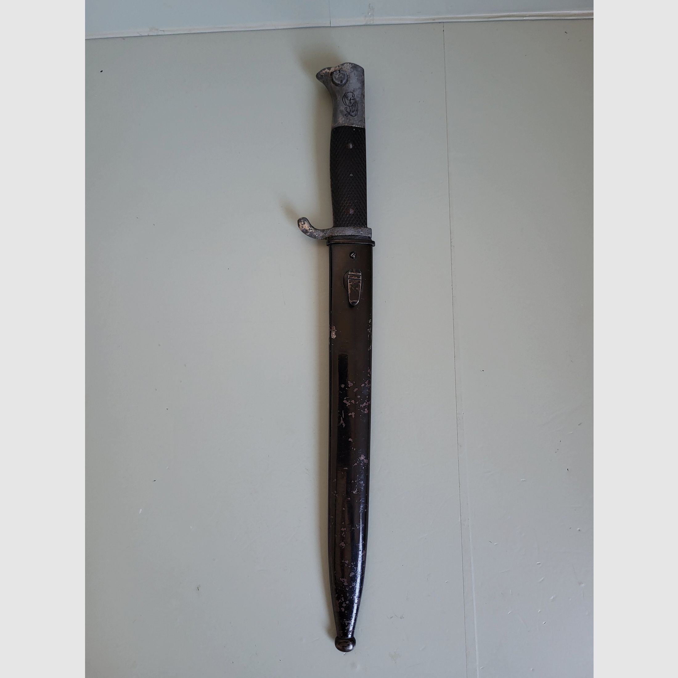  2 WK - WW 2 Puma Bajonett -  Lange Seitengewehr K98 Bajonett - Original 