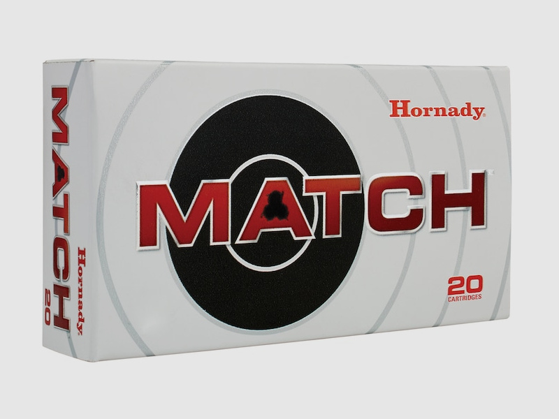 Hornady Match .308 Win. 168GR BTHP Match 20 Patronen