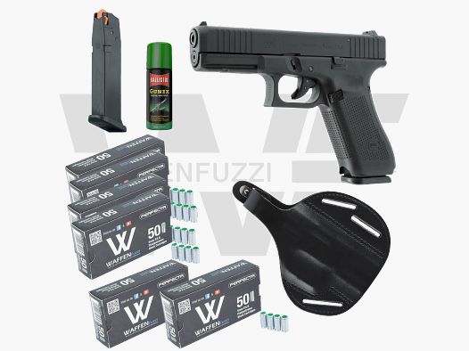 Glock 17 Gen5 Zestaw pistoletów startowych "L" Kaliber 9mm PAK
