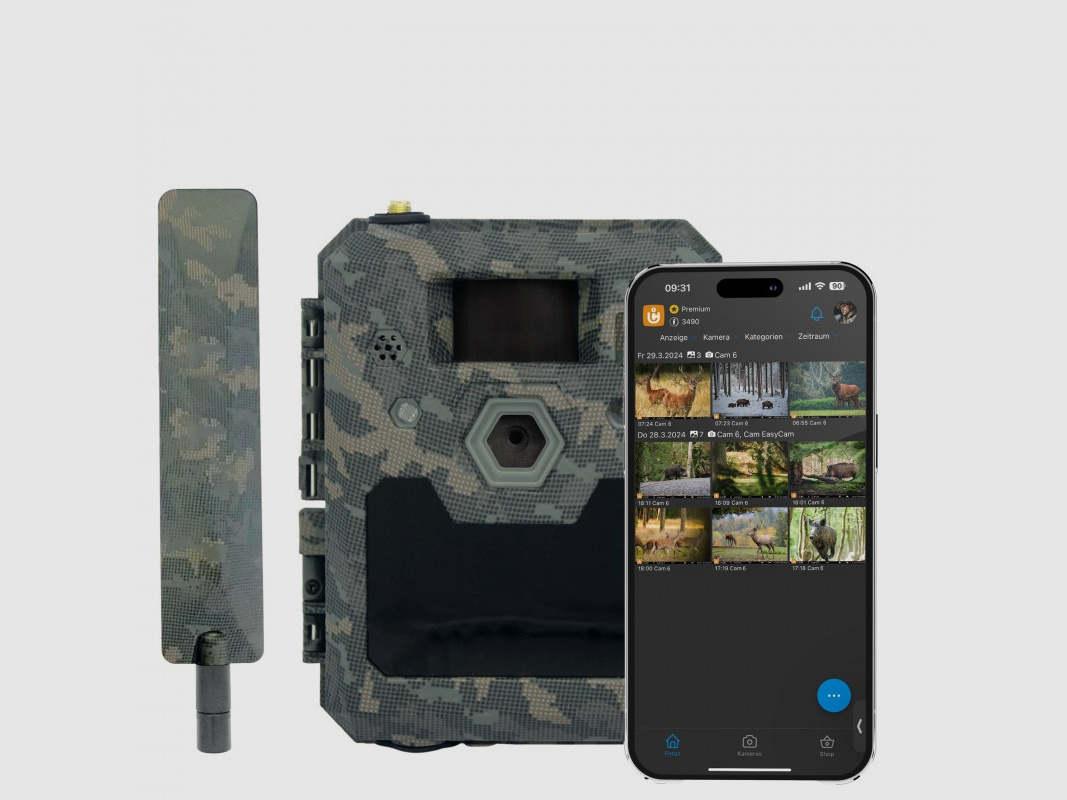 ICU CLOM CAM6 Wildkamera + 2000 Coins gratis
