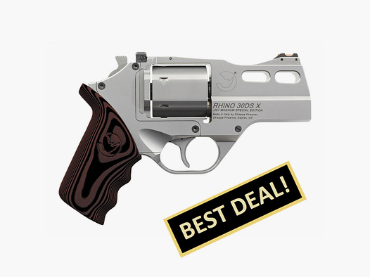 Chiappa Rhino 30 DS X -Stainless Steel .357 Mag.