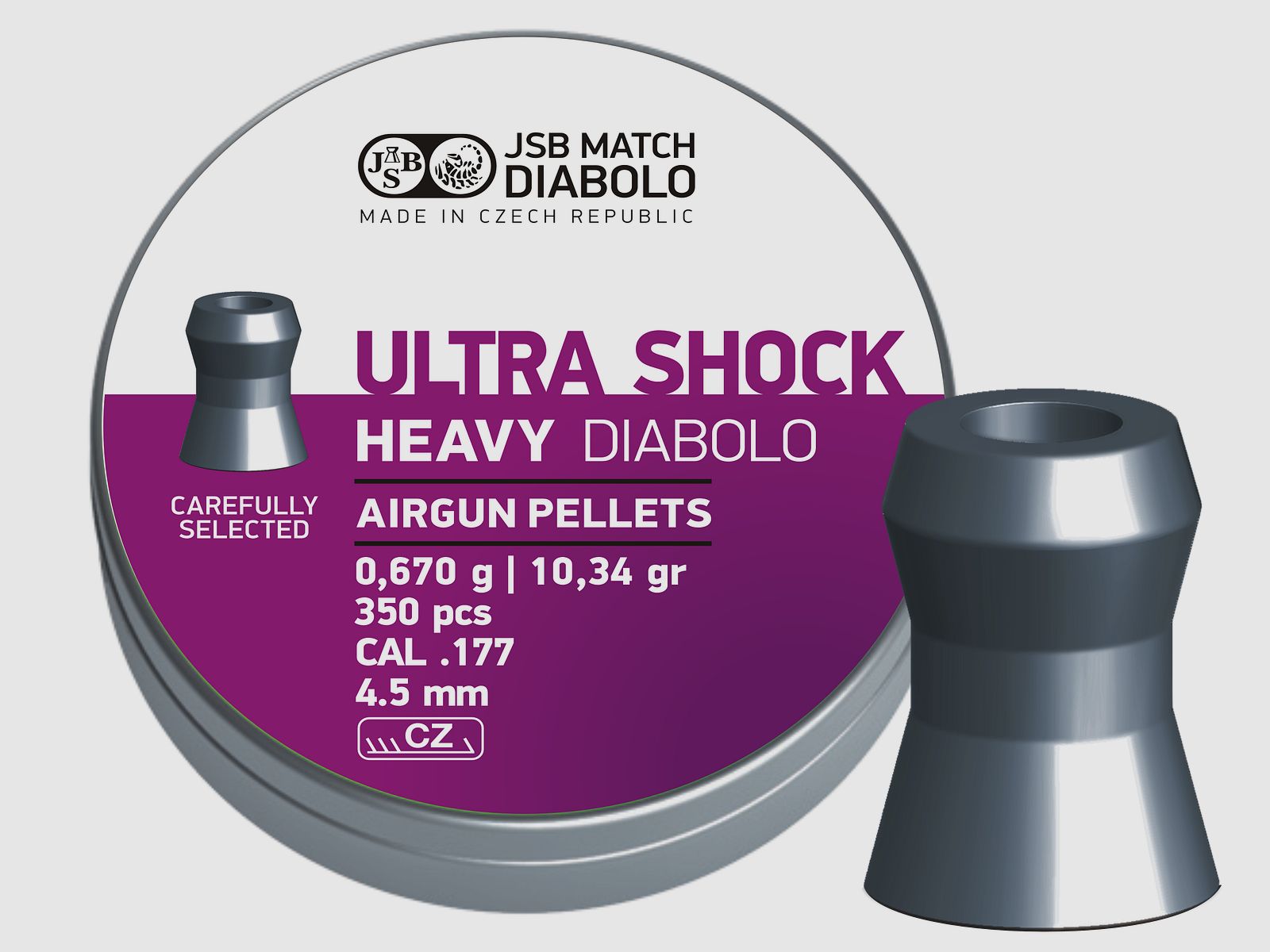JSB Ultra Shock Heavy, kal. 4,5mm,
