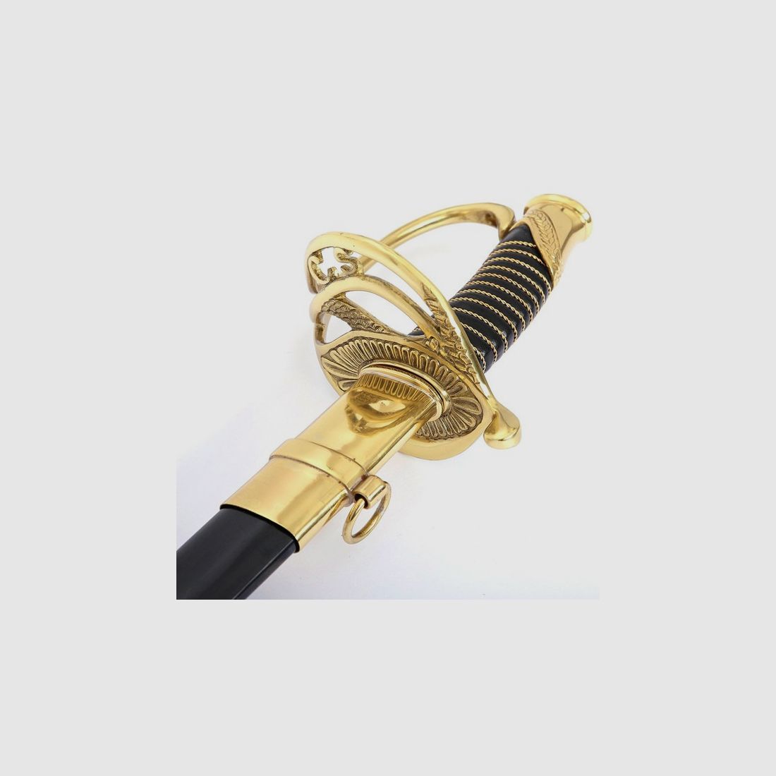 C.S.A. officer's cavalry sabers with scabbard for collectors and enthusiasts