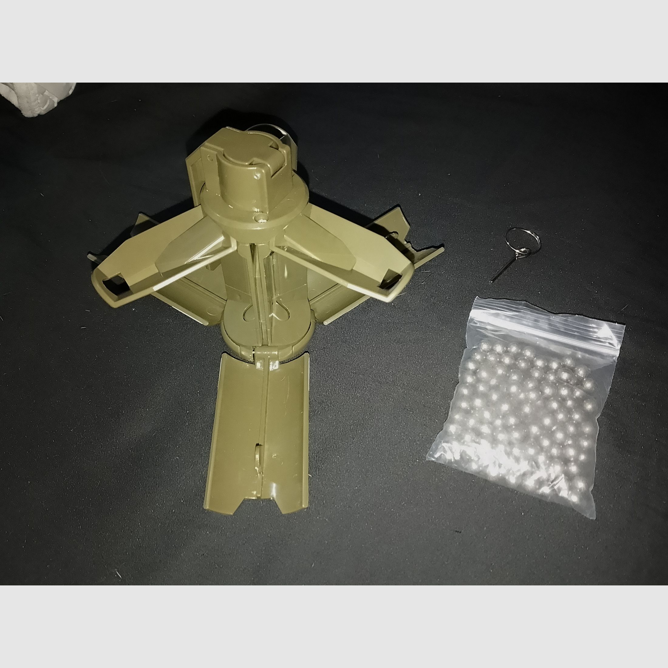 Airsoft Softair Granate mit Steel bb 8mm M18 