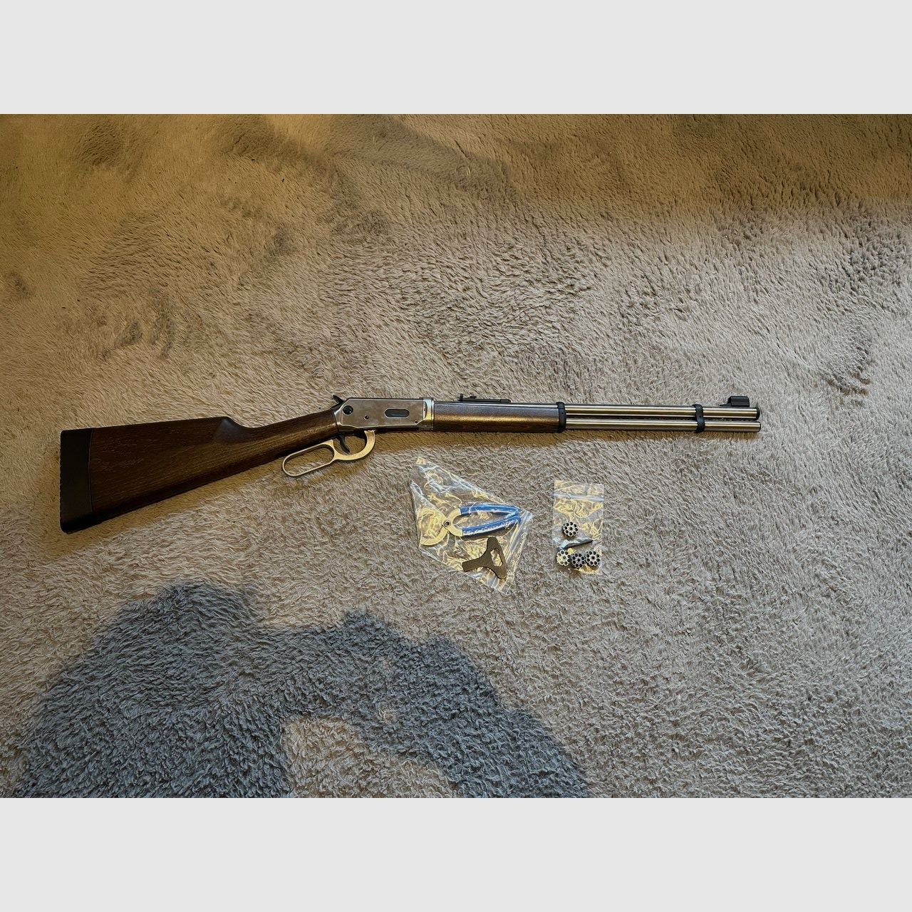 Walther Lever Action CO2 Gewehr 4,5mm Diabolos - max. 7,5 Joule