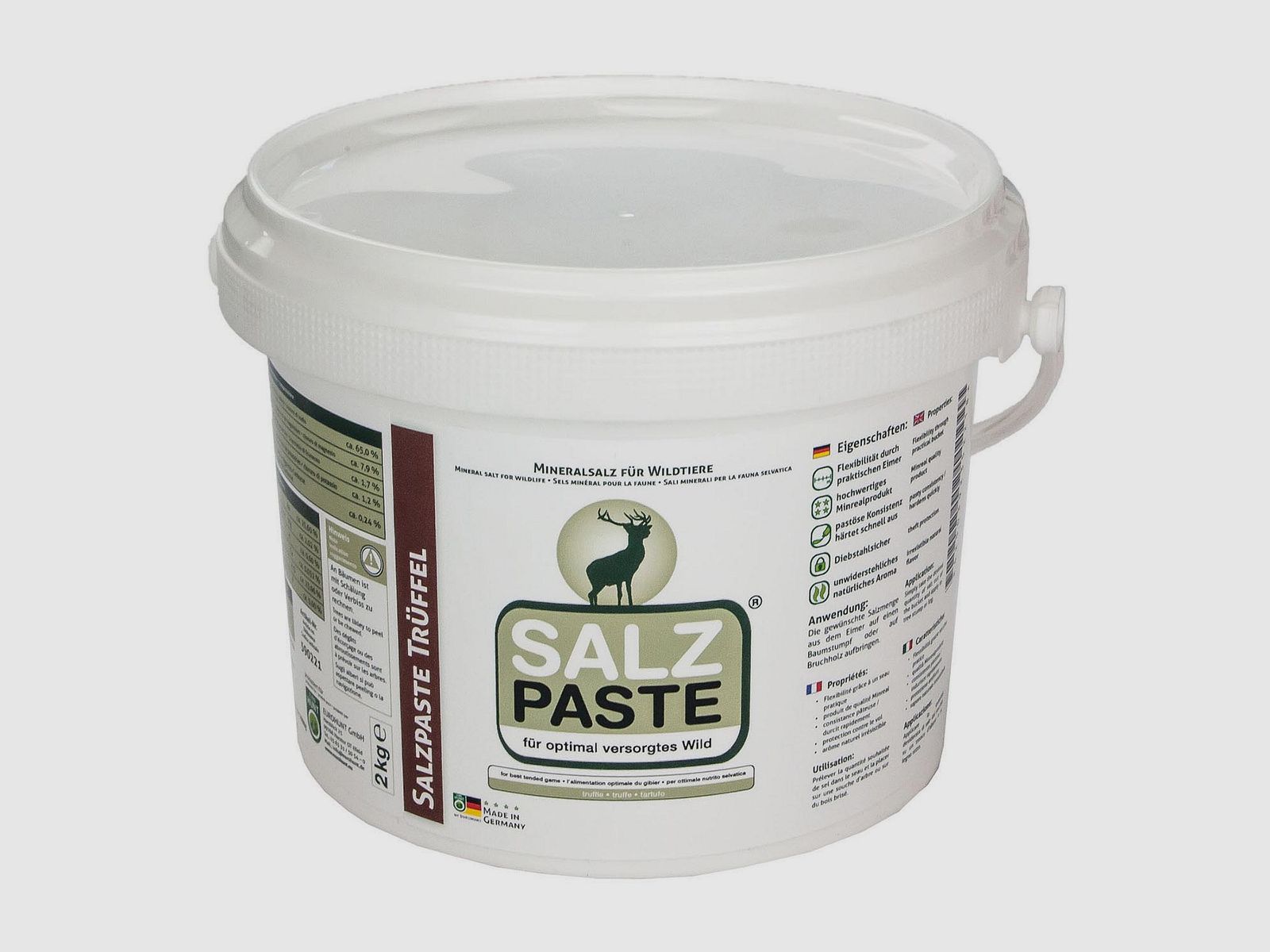 Eurohunt DEUSA Salzpaste - Trüffelaroma 2kg Eimer