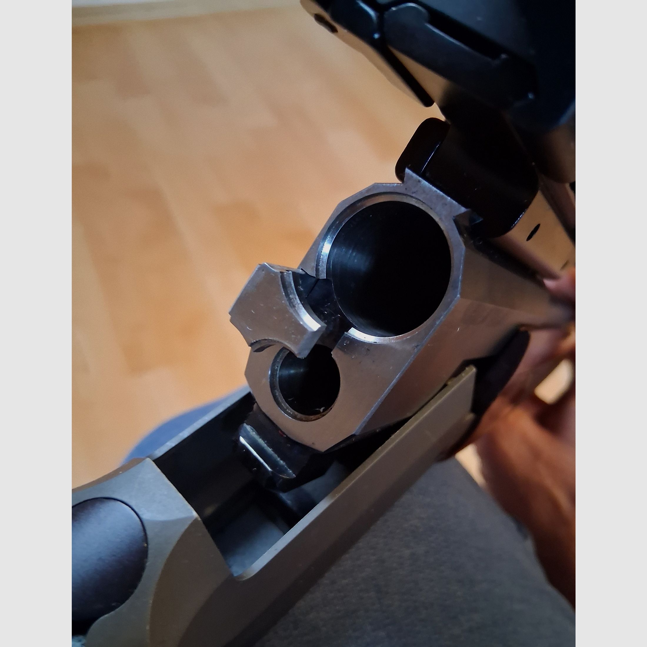 Bockbüchsflinte BBF Haenel Jaeger  8.10 mit Handspannung