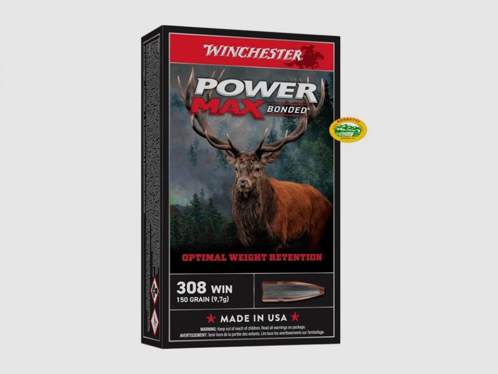 WINCHESTER Munitie kal. .308 Win. POWER MAX BONDED 150 gr.