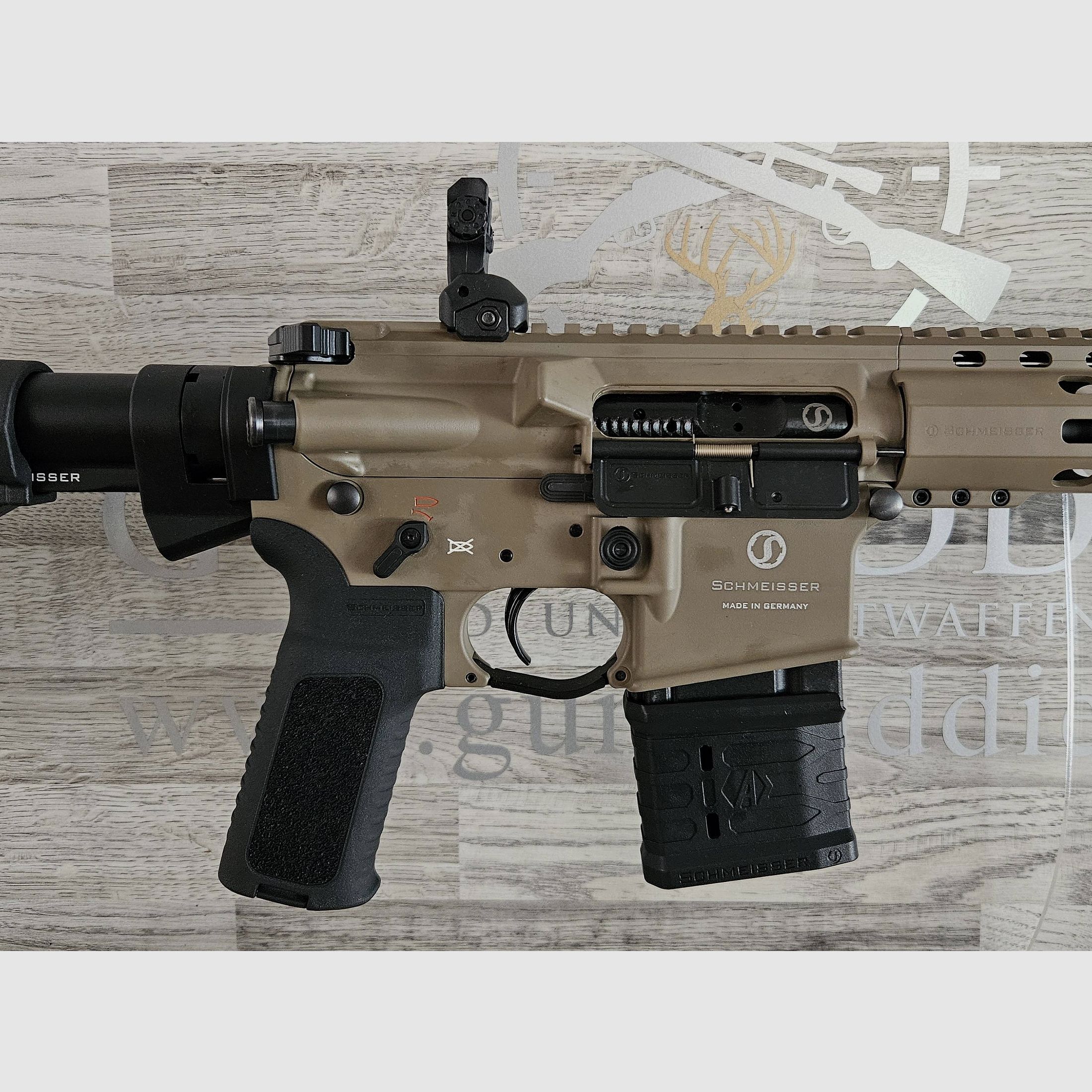 Schmeisser AR-15 M4FL FDE 14.5" cal. .223Rem. - New goods from the specialist trade