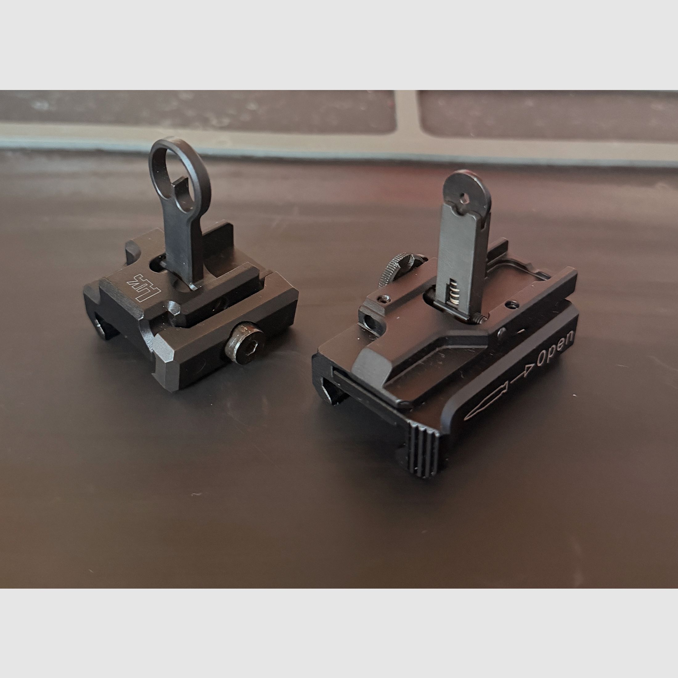 Heckler und Koch MR223 MR308 mirino a percussione pieghevole