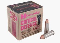 Hornady Critical Defense Lite .38 Special 90GR FTX 25 cartridges