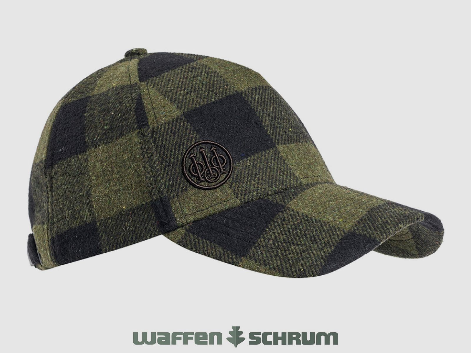 Beretta Cappello Lodge a Quadri Verde Muschio