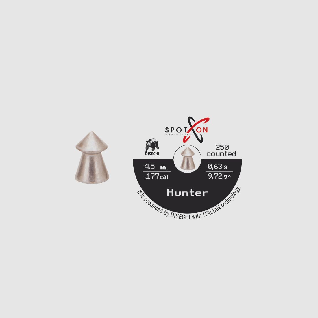 Diabolo SPOTON HUNTER 4,5 Scatola 250