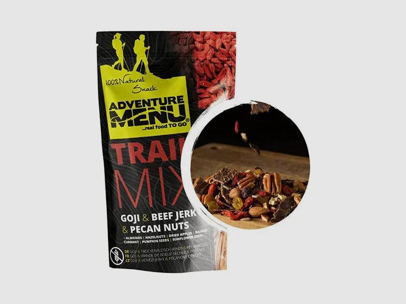 Adventure Menu Trailmix Goji Beef Jerky Pecannüsse 50 g