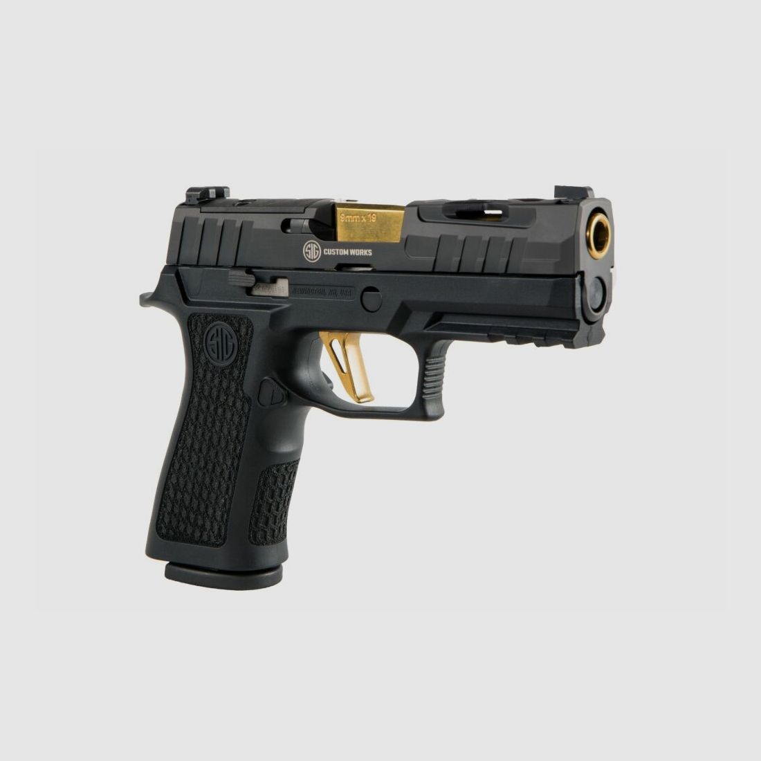 Sig Sauer SIG SAUER P320 XCarry Spectre Zwart-Goud + ROMEO-X PRO Rood Punt | 3 MOA - 9 mm Luger