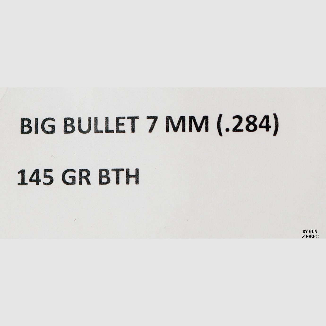 Palle Big Bullet 7 mm. 145 GR BTH 100 stuks, afbeelding 2 van 2