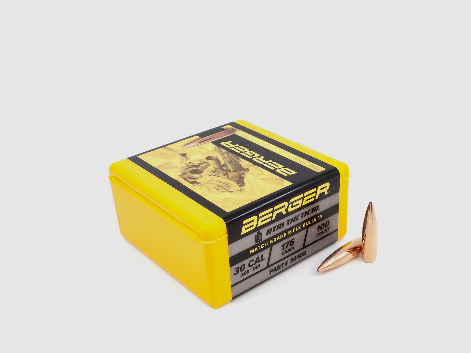 Berger Geschoss .30 OTM Tactical 175GR 500 Stück