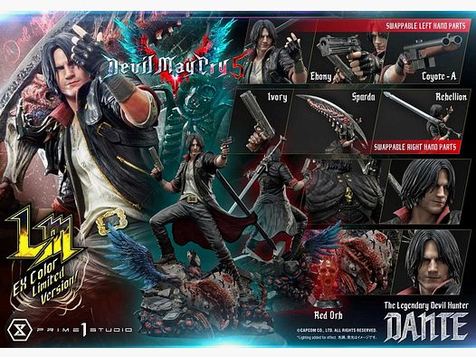 Devil May Cry 5 Statue 1/4 Dante Ex Color Limited Version 77 cm | 43038