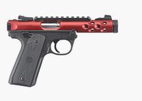 PISTOLET RUGER MARK IV 22/45 LITE .22 LR 4,4"/11,18CM CZERWONY ANODOWANY 1/2"-28 dostępny od ręki, wysyłka +25€