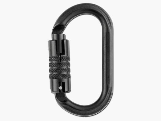 Petzl Karabiner Petzl Oxan Triact Lock schwarz