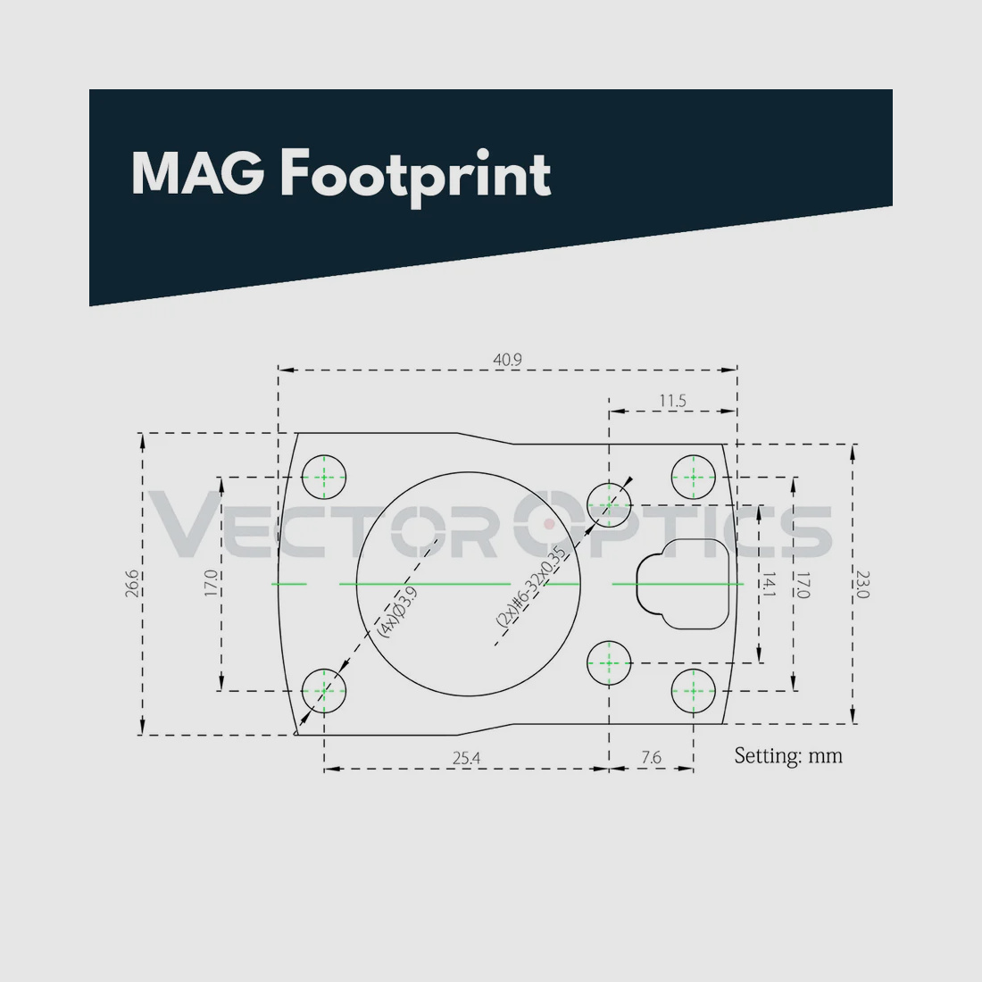 Vector Optics SCRD-M43 Frenzy-S FU 1x17x24 MOS Multi Reticle