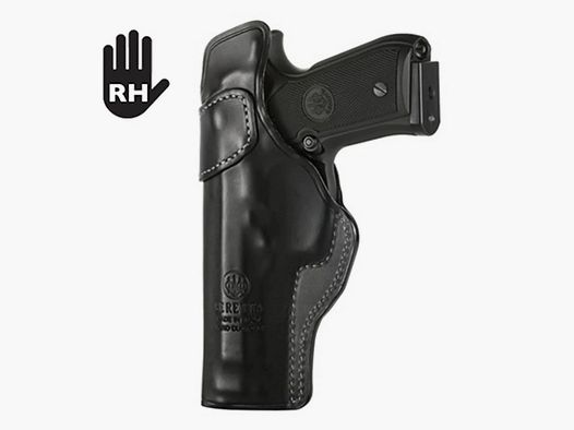 Beretta Mod. 01 para Serie 92/96, funda de cuero diestro, negra, E01114