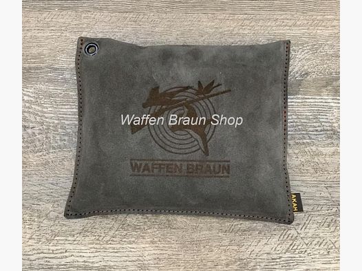 Gewehrauflage Velourleder braun "Waffen Braun"