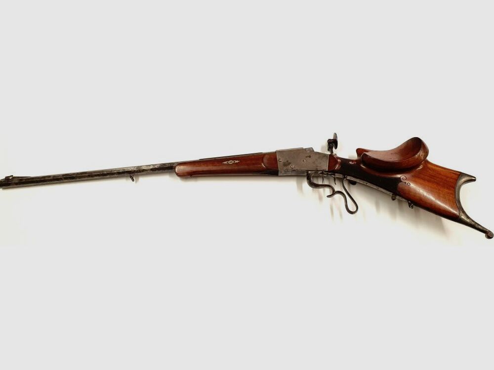 Unbekannter Büchsenmacher Mannheim Scheibengewehr Selten Krupplauf