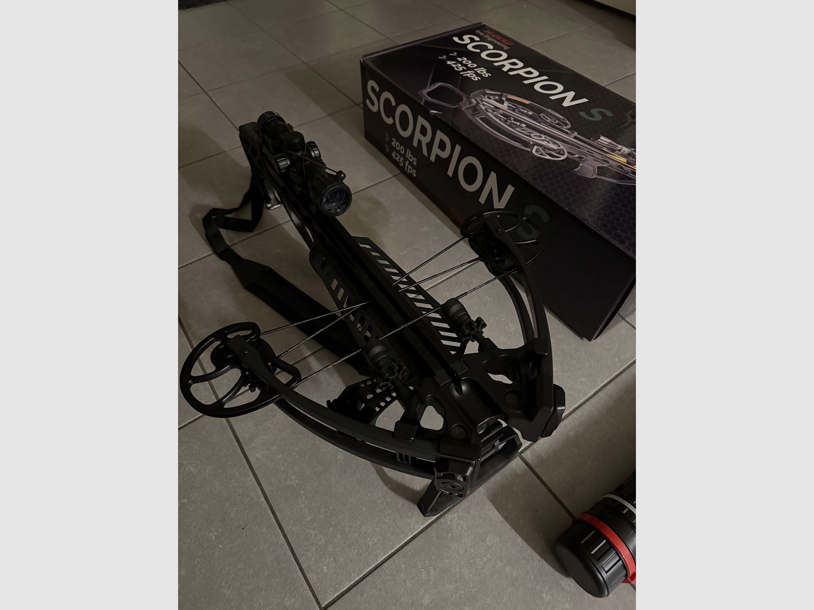 X-BOW FMA Scorpion S - 425 fps / 200 lbs + Zubehör