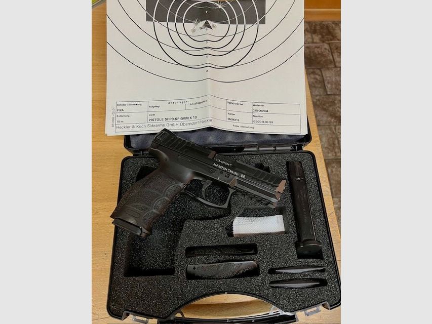 Commission Pistol H&K SFP 9