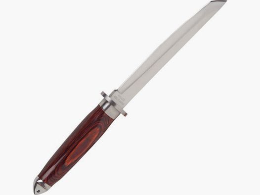 Tantomesser mit Griffbeschalung aus Pakkaholz
