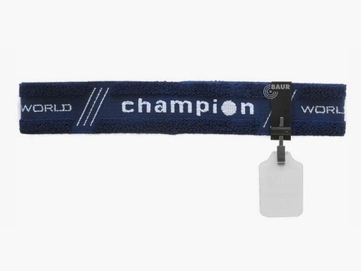 CHAMPION Fascia blu con disco coprente bianco (30mm)
