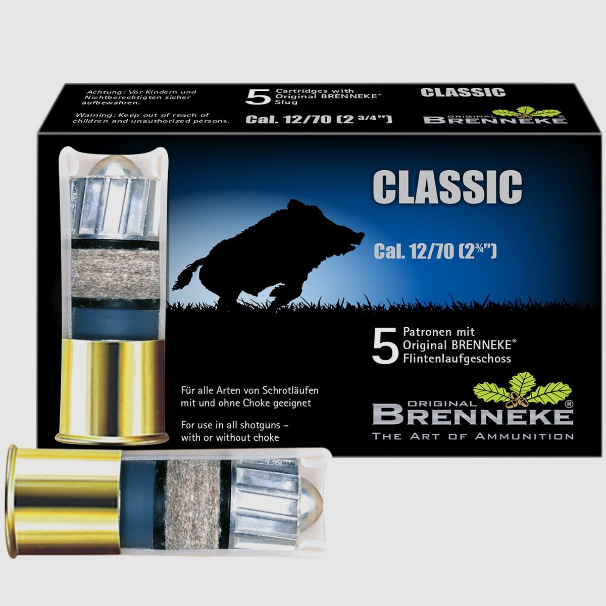 Brenneke 12/70 Classic 31,5g/490grs. – 5 pcs.