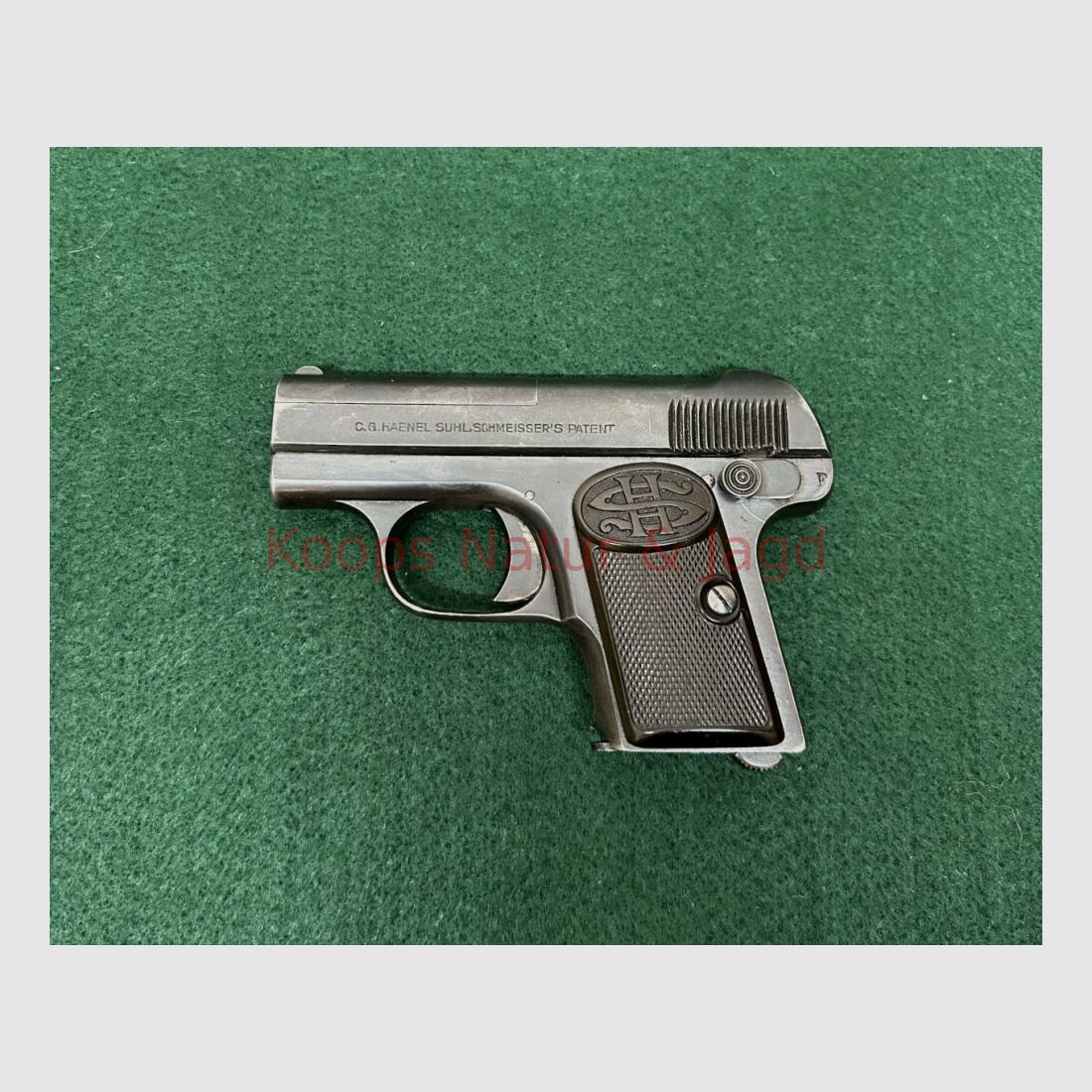 C.G. Haenel Suhl Schmeisser's Patent