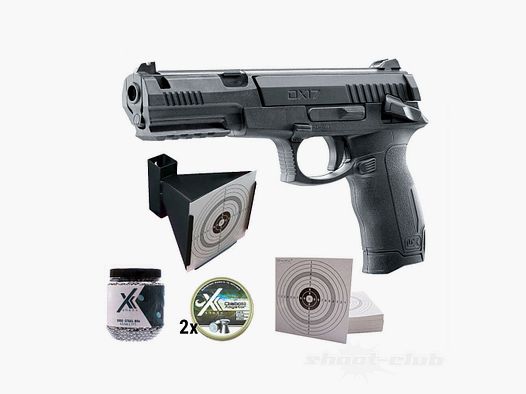 UMAREX DX17 Pistol UX Tornado 4,5mm / Stahlkugel Set