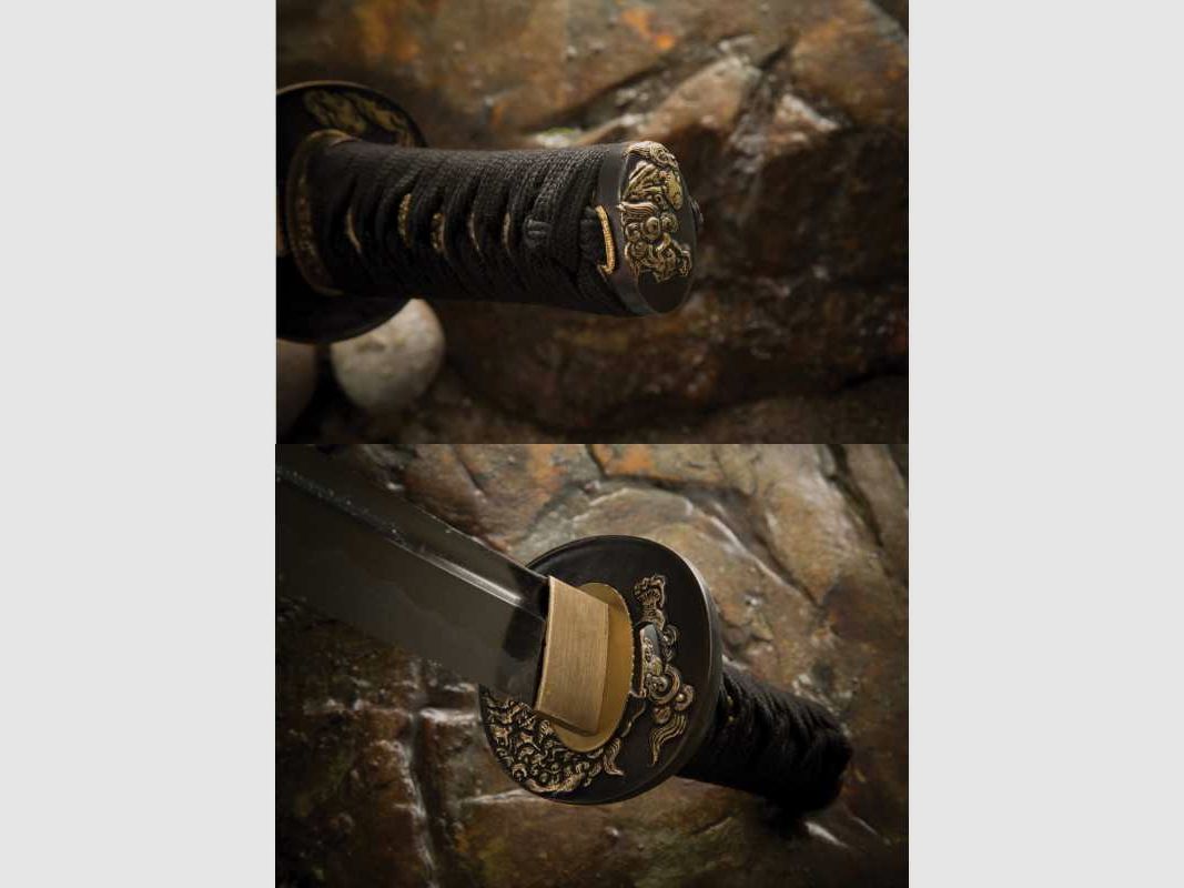 Cold Steel Gold Lion Wakizashi Espada