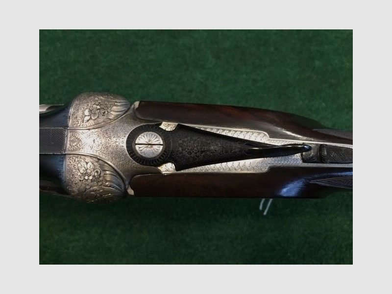 Bockdoppelflinte BERETTA S3 kal.12, 1940, loop 75cm., afbeelding 3 van 4
