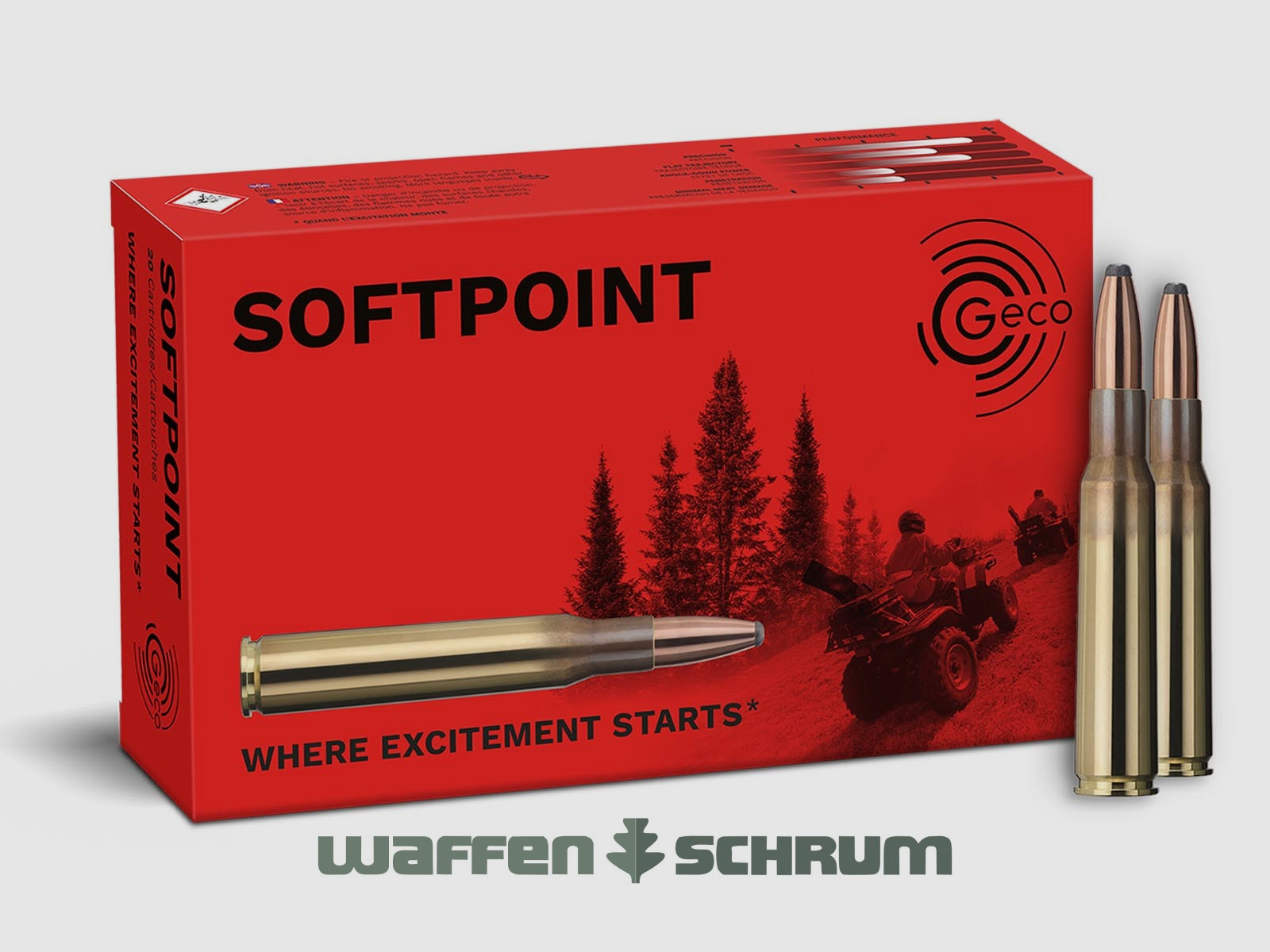 Geco 7x57 Teilmantel/SP 10,7g - 165gr