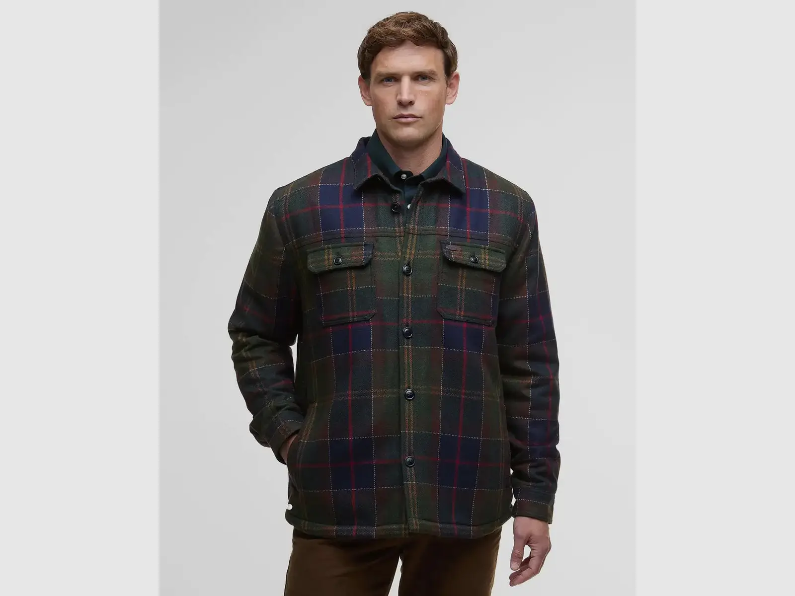 Barbour Willberry Overshirt, klassisches Tartan, Bild 1 von 6