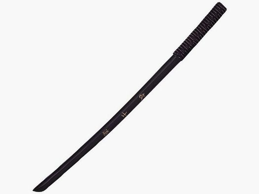Samurai-Holzschwert schwarz