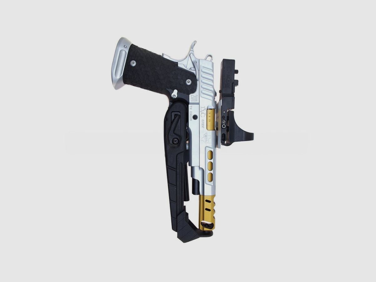 CR Speed WSM II Holster für 2011 - Open, Farbe: Grün, Handversion: Rechts, Bild 2 von 3