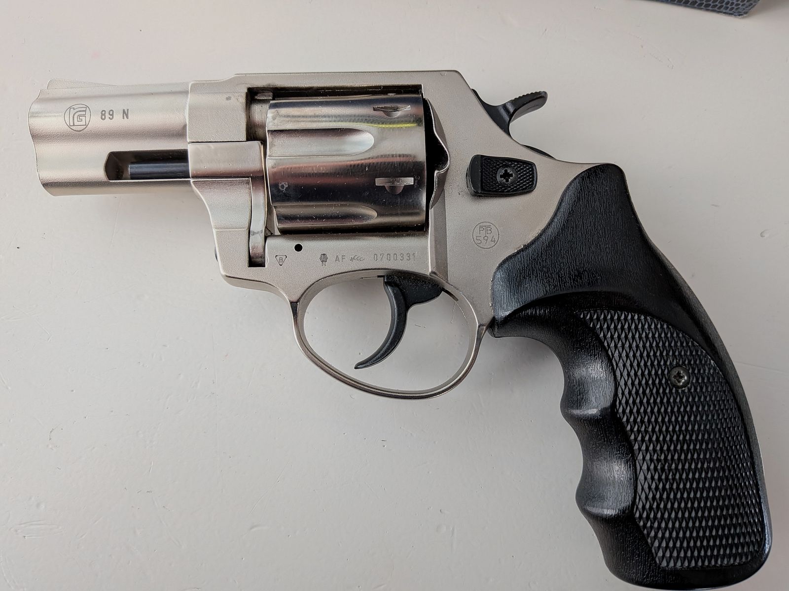 Röhm RG 89 N (RG89) PTB 594 blank firing revolver 9mm RK