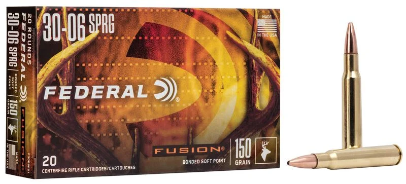 .30-06 Spring. Fusion Federal 9.7g/150gr