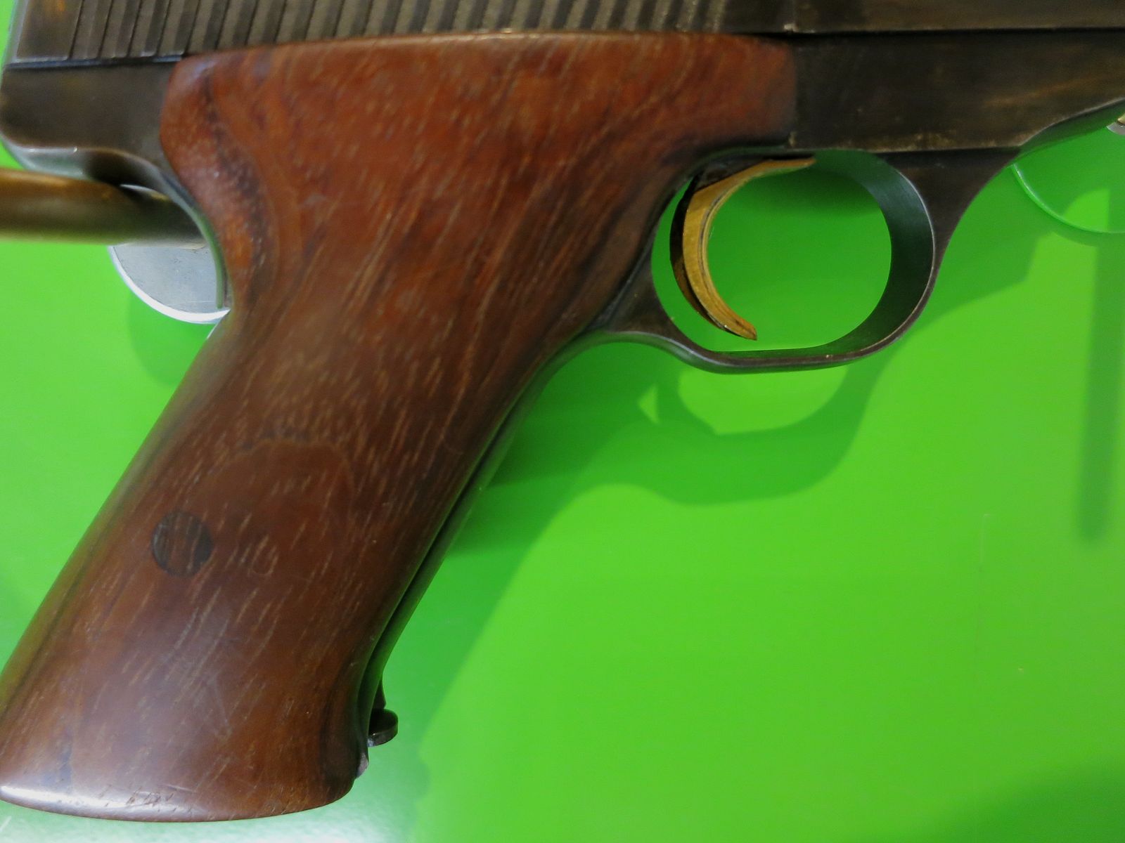 FN Herstal Browning KK Selbstladepistole 150, .22lfB Sportpistole; seltener Kurz-Lauf in 3,5"     #88-, Bild 7 von 11
