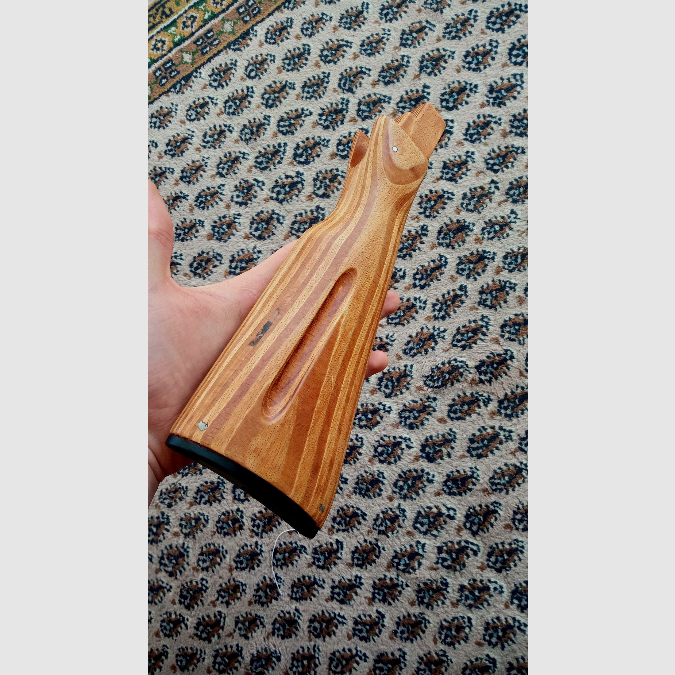 Unmontierter AK74 Festschaft von WBP Holz-Laminat inkl. Schrauben  // AK Schaft Holz