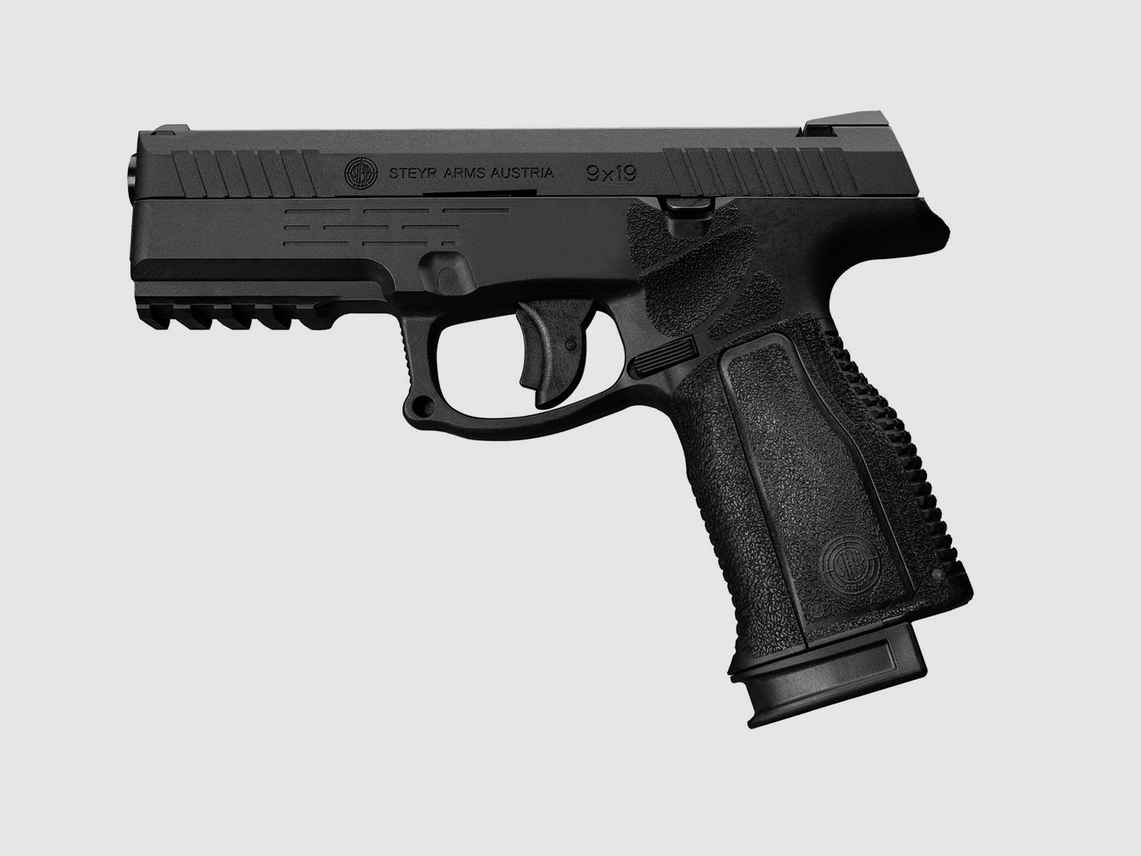 Steyr L9-A2 zwart 6mm - Airsoft Co2 BlowBack