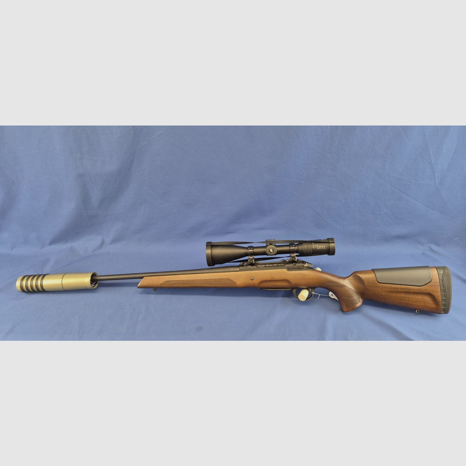 Sabatti Rover Hunter Classic Kal.308Win., LL:51cm, MG14x1mm mit ZF GPO und Krontec OR50 Schalldämpfer, Bild 1 von 2